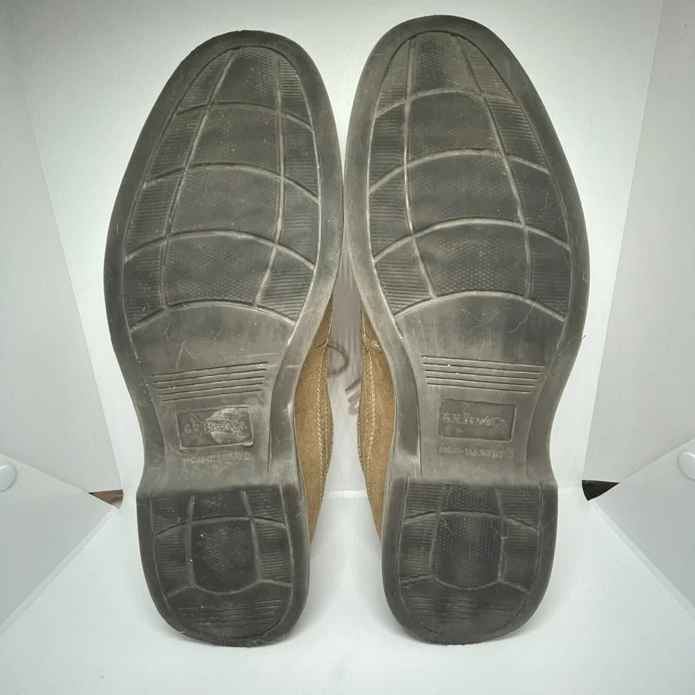 G.H. Bass & Co. Men's Pierson Taupe  Dress Shoes‎ (T300) Size 12D